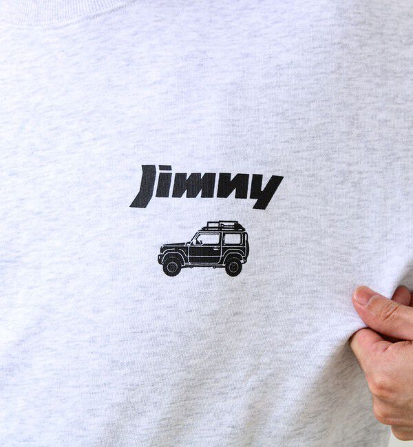 GLOSTER「【ロングセラーコラボ】ジムニー&times;GLOSTER Suzuki Jimny 裏毛プリントスウェット」|スウェット・ジャージ|