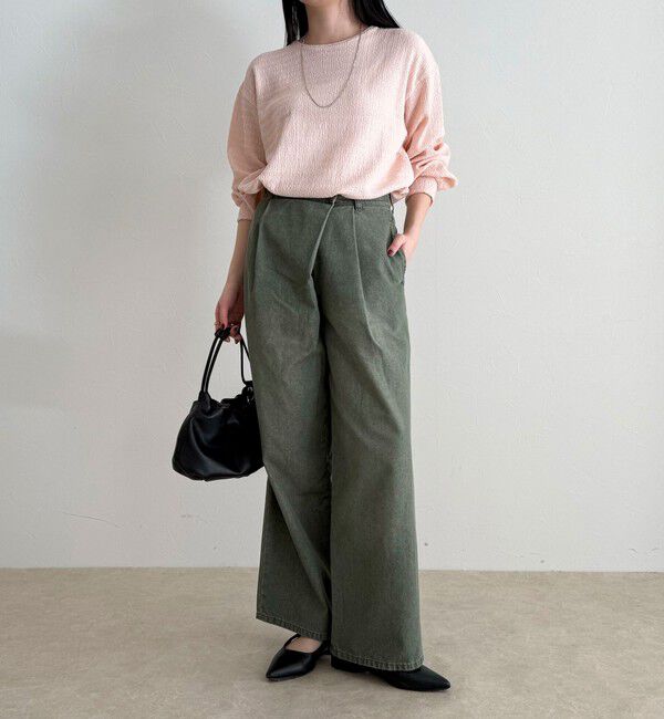 fredy emue「ラウンドヘムカットブラウス」|Tシャツ・カットソー|