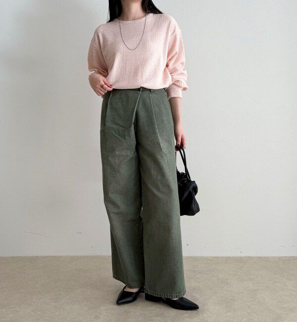 fredy emue「ラウンドヘムカットブラウス」|Tシャツ・カットソー|