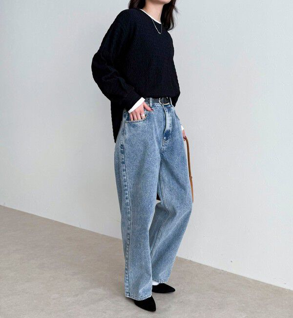 fredy emue「ラウンドヘムカットブラウス」|Tシャツ・カットソー|