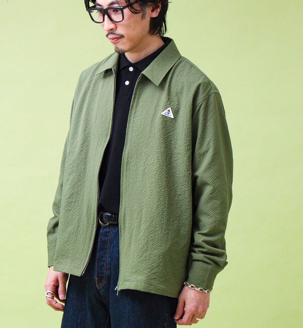 GLOSTER「【GEVACO/ゲバコ】ジップアップ シャツジャケット」|ブルゾン・スタジャン|