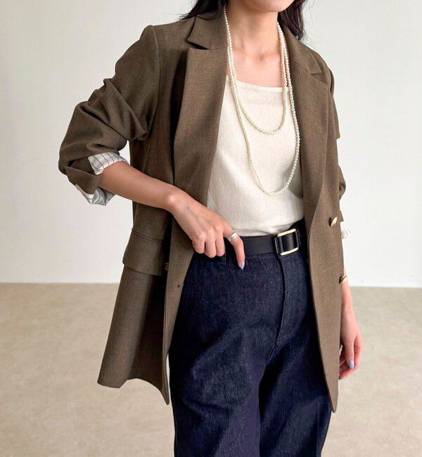 fredy emue「パール/メタルマルチロングネックレス」|ネックレス|