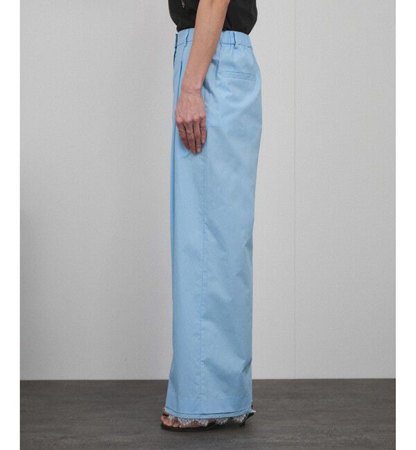 SALON adam et rope'「【MAISON EENK（メゾン インク）】Lace Layerd Pants / レースパンツ」|チノ|