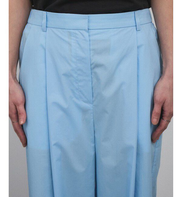 SALON adam et rope'「【MAISON EENK（メゾン インク）】Lace Layerd Pants / レースパンツ」|チノ|