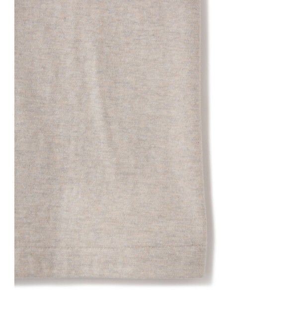 SALON adam et rope'「【Americana（アメリカーナ）】ラフィー丸胴 プリントT / ポイントロゴ」|Tシャツ・カットソー|