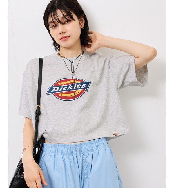 Rope&rsquo;Picnic「【Dickies】アイコンクロップドTシャツ」|Tシャツ・カットソー|