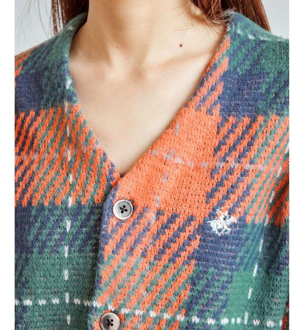 Rope&rsquo;Picnic「【BEVERLY HILLS POLO CLUB/ビバリーヒルズポロクラブ】モヘヤタッチカーディガン」|カーディガン|