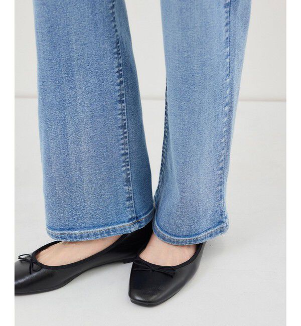 Rope&rsquo;Picnic「ウエストシェイプハイライズマムジーンズ」|デニム|