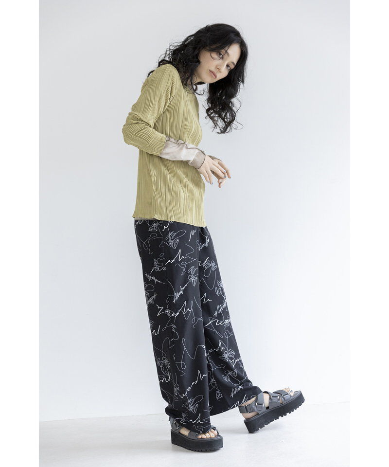  「ピンタックTシャツ」|Tシャツ・カットソー|