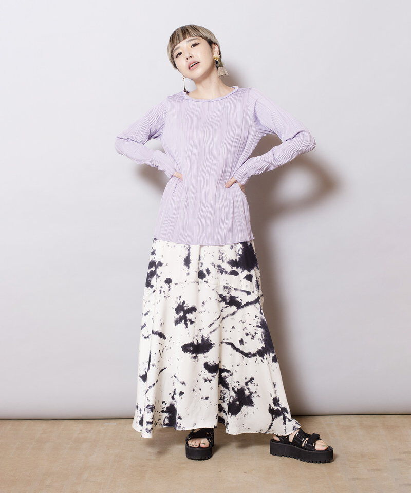  「ピンタックTシャツ」|Tシャツ・カットソー|