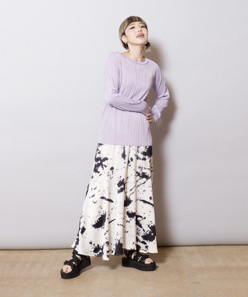  「ピンタックTシャツ」|Tシャツ・カットソー|