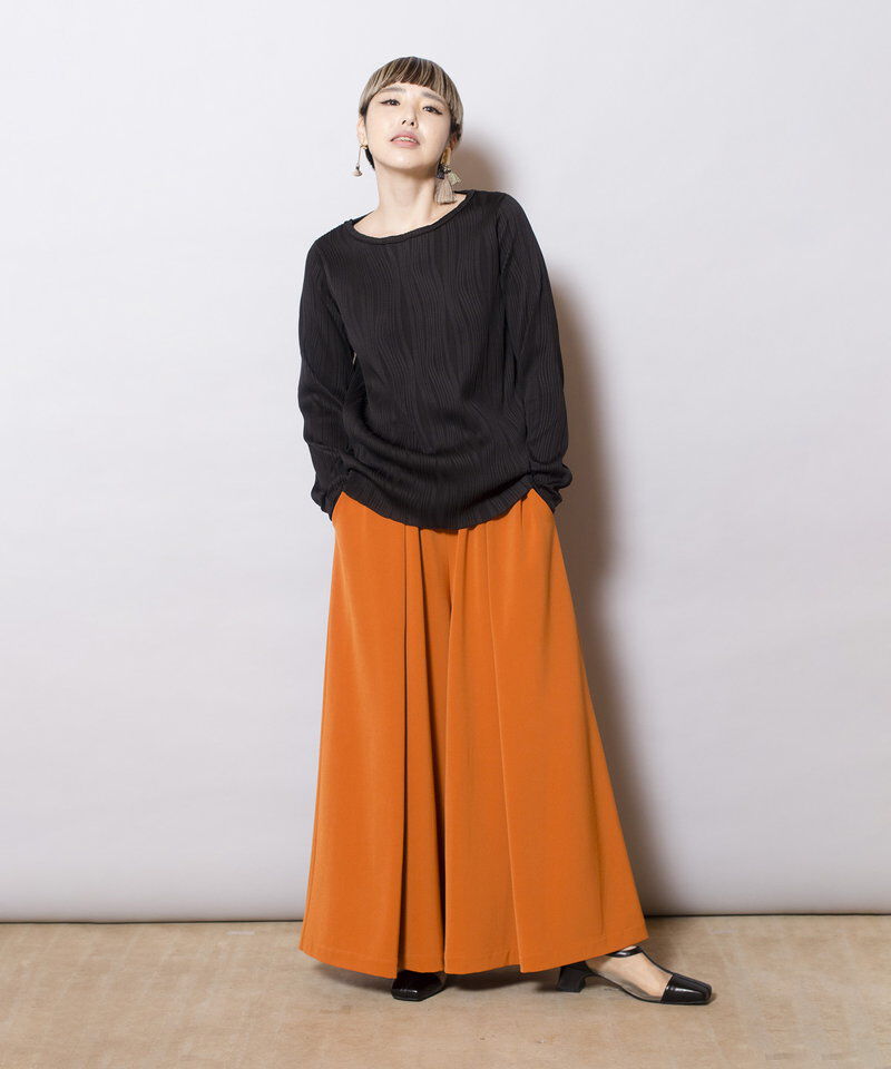  「ピンタックTシャツ」|Tシャツ・カットソー|