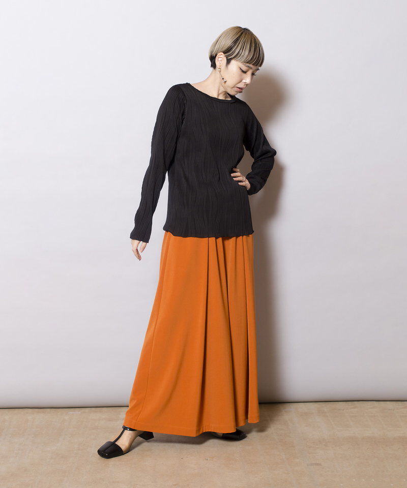  「ピンタックTシャツ」|Tシャツ・カットソー|