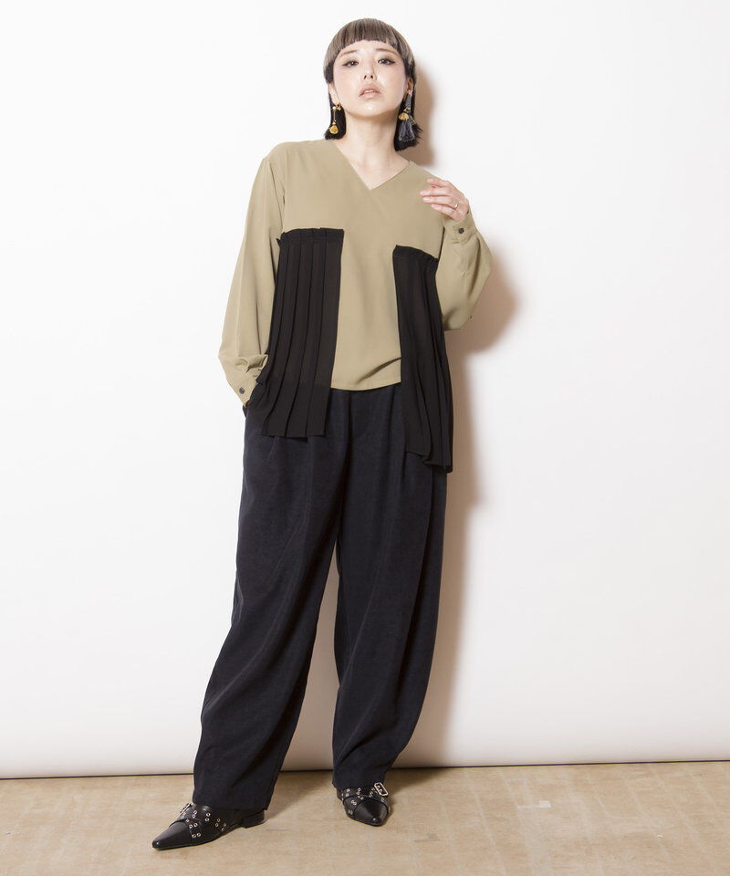  「タックカーブパンツ」|その他|