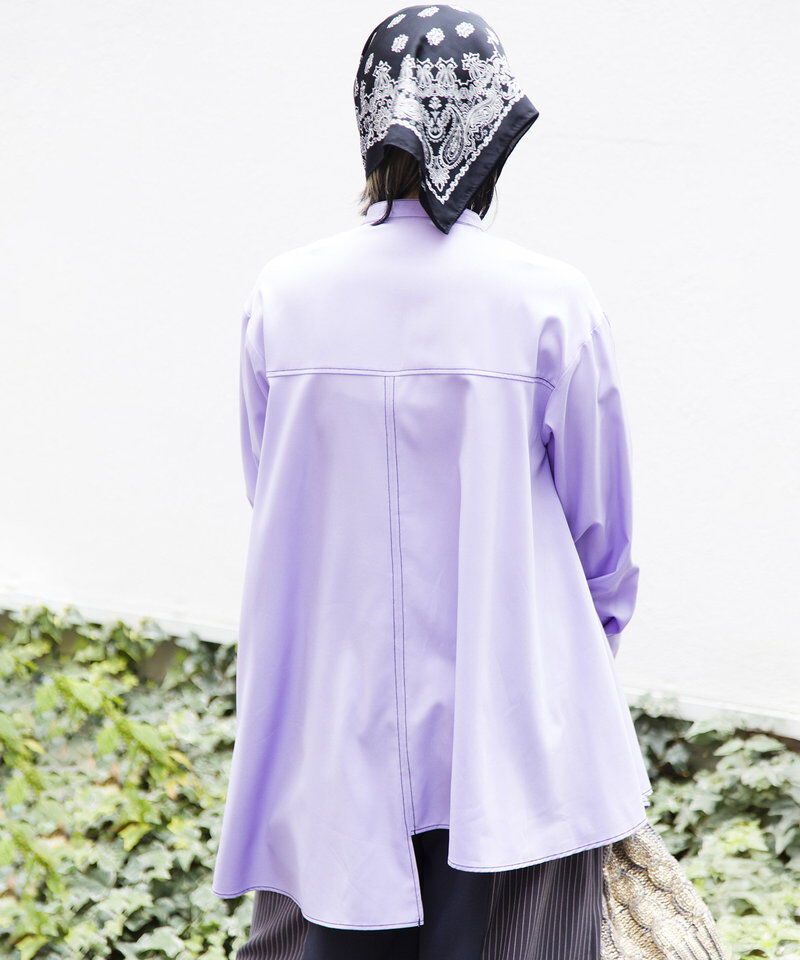  「アシンメトリーフレアーブラウス」|シャツ・ブラウス|