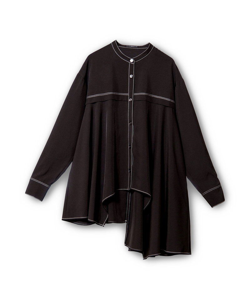  「アシンメトリーフレアーブラウス」|シャツ・ブラウス|