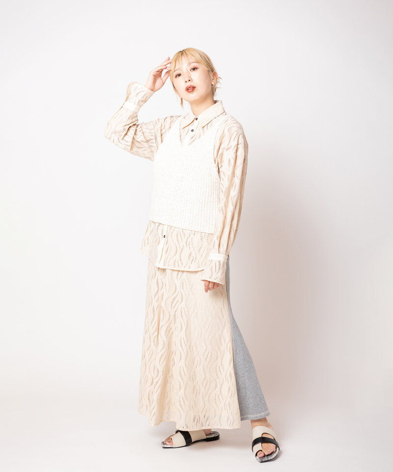  「レースブラウス」|シャツ・ブラウス|