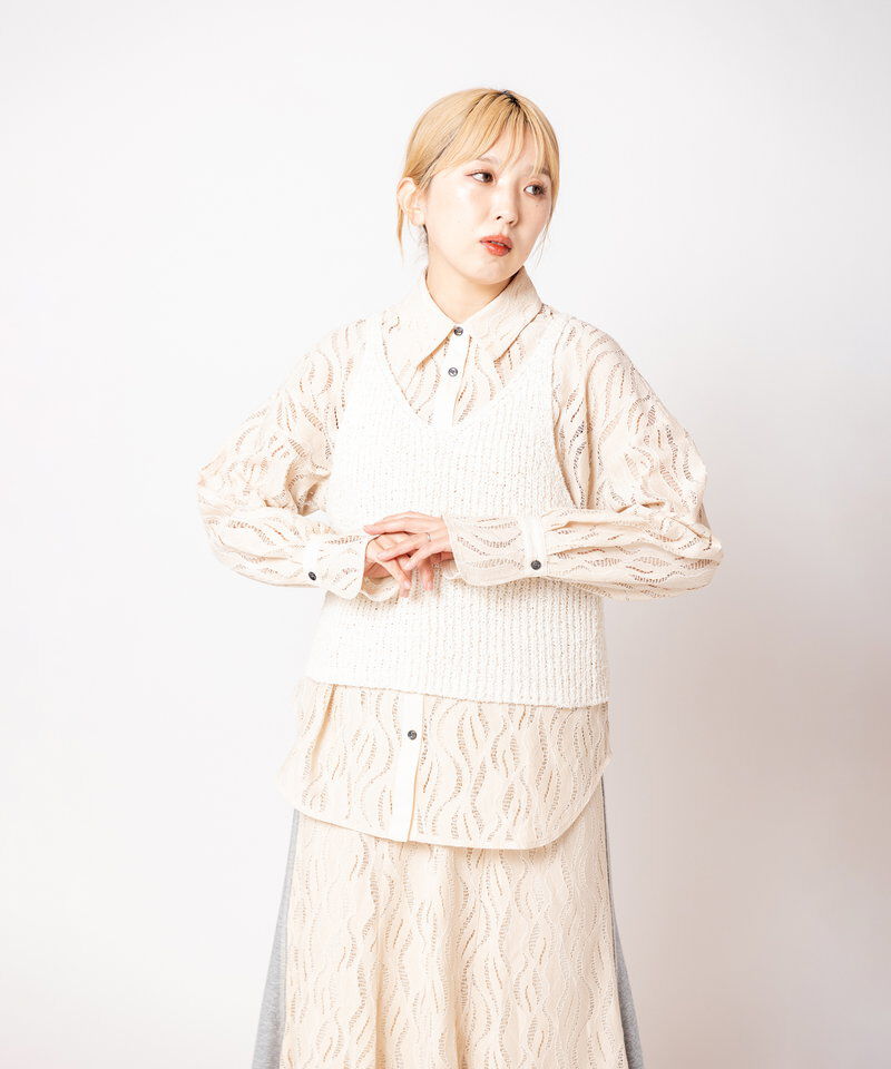  「レースブラウス」|シャツ・ブラウス|