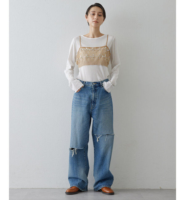 GEMINI「【GEMINI】ダメージデニム」|チノ|