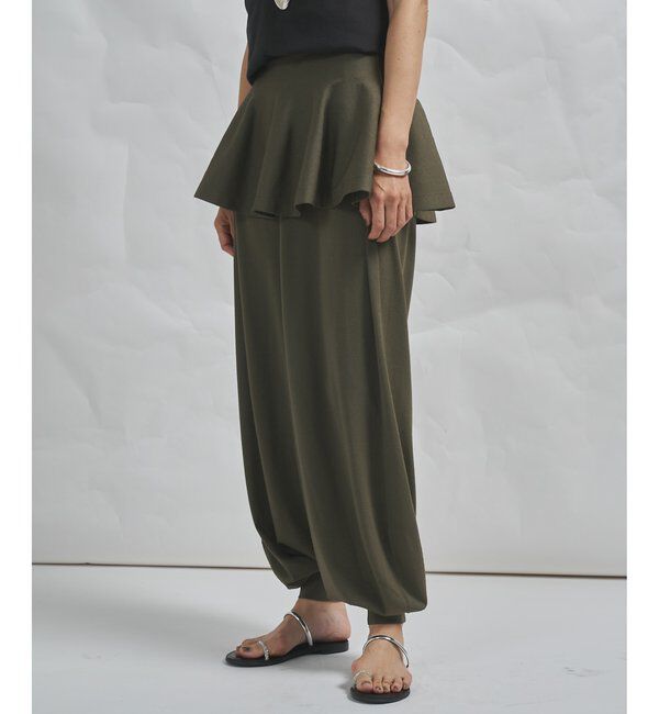 GEMINI「【GEMINI】レイヤードニットパンツ」|チノ|