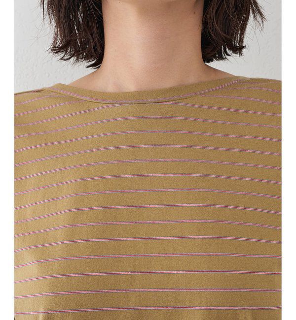 GEMINI「【GEMINI】バックシャンボーダーカットソー」|Tシャツ・カットソー|