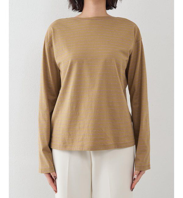 GEMINI「【GEMINI】バックシャンボーダーカットソー」|Tシャツ・カットソー|