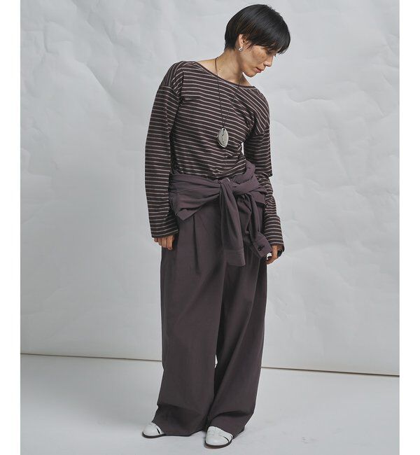 GEMINI「【GEMINI】バックシャンボーダーカットソー」|Tシャツ・カットソー|