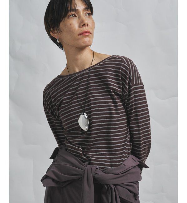 GEMINI「【GEMINI】バックシャンボーダーカットソー」|Tシャツ・カットソー|