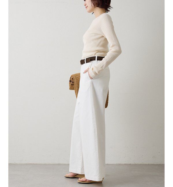  「ホールガーメントRIBプルオーバー」|ニット・セーター|