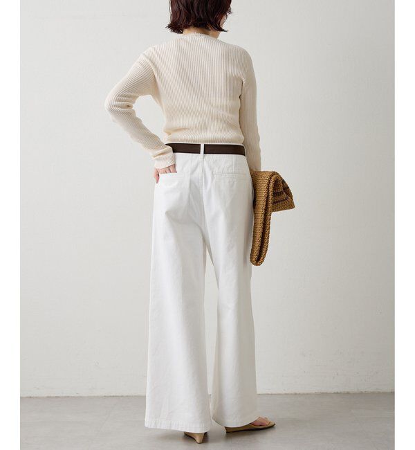  「ホールガーメントRIBプルオーバー」|ニット・セーター|