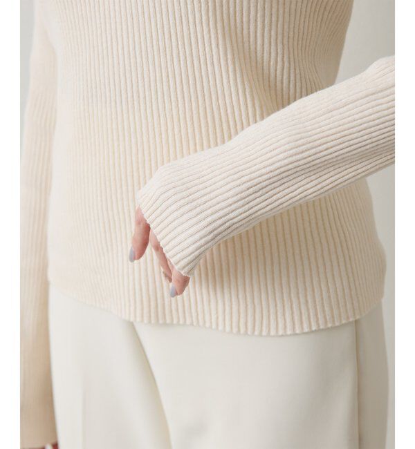  「ホールガーメントRIBプルオーバー」|ニット・セーター|