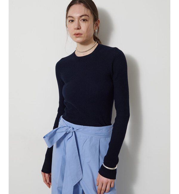  「ホールガーメントRIBプルオーバー」|ニット・セーター|