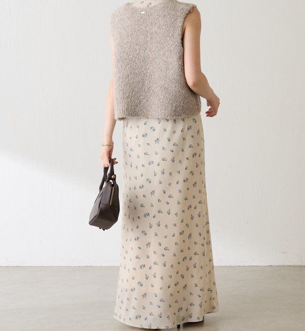  「小花柄マーメイドスカート」|スカート|