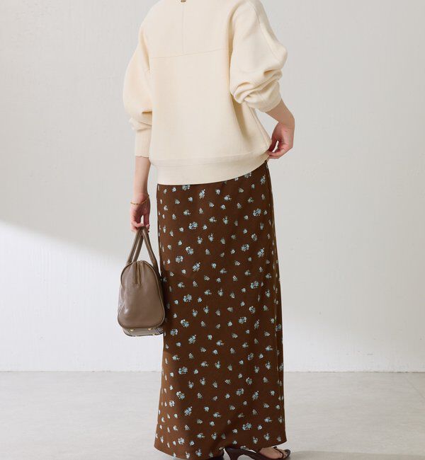  「小花柄マーメイドスカート」|スカート|