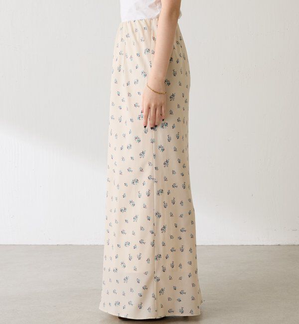  「小花柄マーメイドスカート」|スカート|