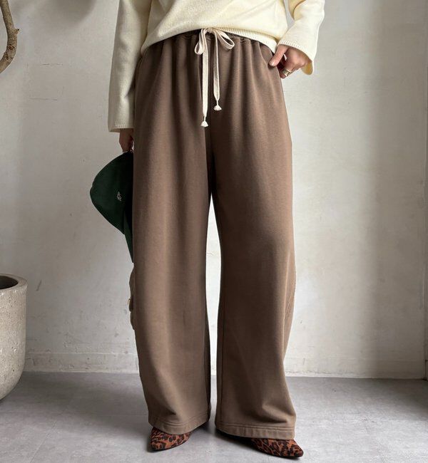  「ドロストスウェットパンツ」|チノ|