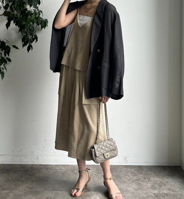  「フェイクスエードハーフパンツ」|チノ|