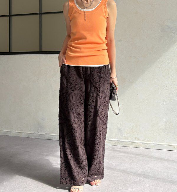  「ハイツイストニットタンク」|ニット・セーター|