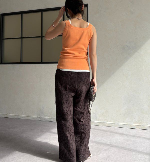  「ハイツイストニットタンク」|ニット・セーター|