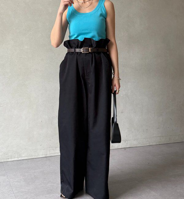  「ハイツイストニットタンク」|ニット・セーター|