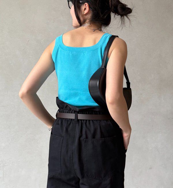  「ハイツイストニットタンク」|ニット・セーター|