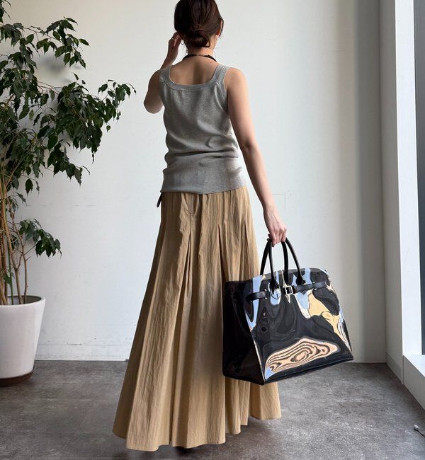  「ハイツイストニットタンク」|ニット・セーター|