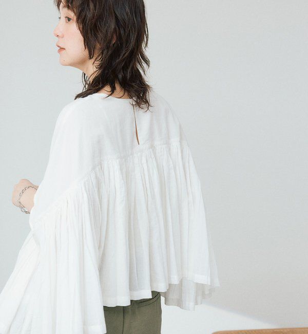  「予約【着映え】ギャザーボリュームブラウス」|シャツ・ブラウス|
