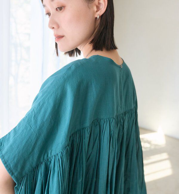  「予約【着映え】ギャザーボリュームブラウス」|シャツ・ブラウス|