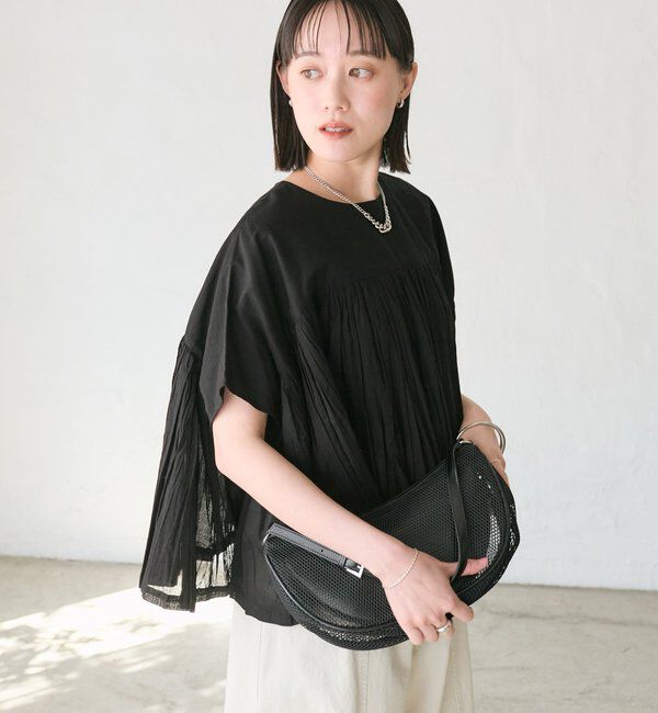  「予約【着映え】ギャザーボリュームブラウス」|シャツ・ブラウス|