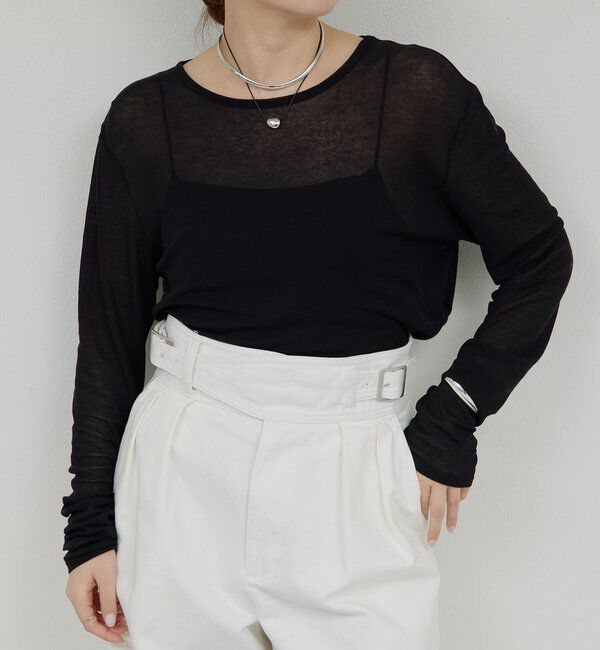 La nature linge「【La nature linge】NEWロングスリーブTシャツ」|Tシャツ・カットソー|