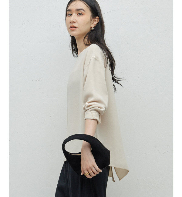  「【新色登場！】バックスリットブラウスT」|シャツ・ブラウス|