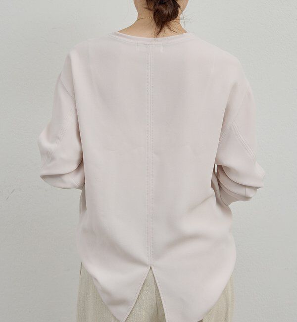  「【新色登場！】バックスリットブラウスT」|シャツ・ブラウス|