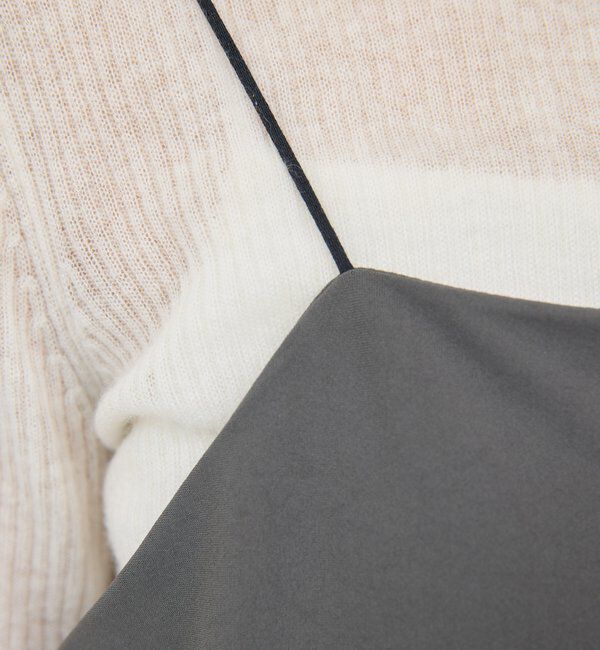  「【3サイズ展開】ストレッチマキシキャミワンピース」|ワンピース|