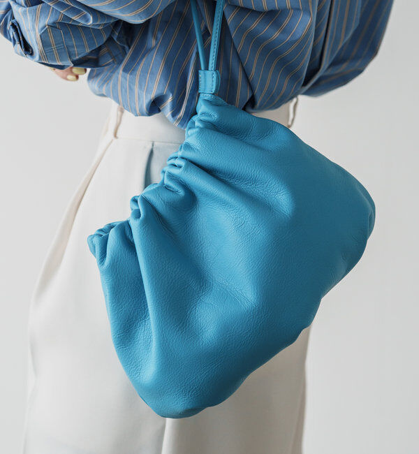  「レザー巾着4WAYショルダーバッグ」|ショルダー・メッセンジャー|